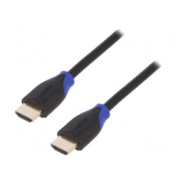 Cablu HDMI 2.0 1m Negru | Electronic-mag.ro | Componente Electronice