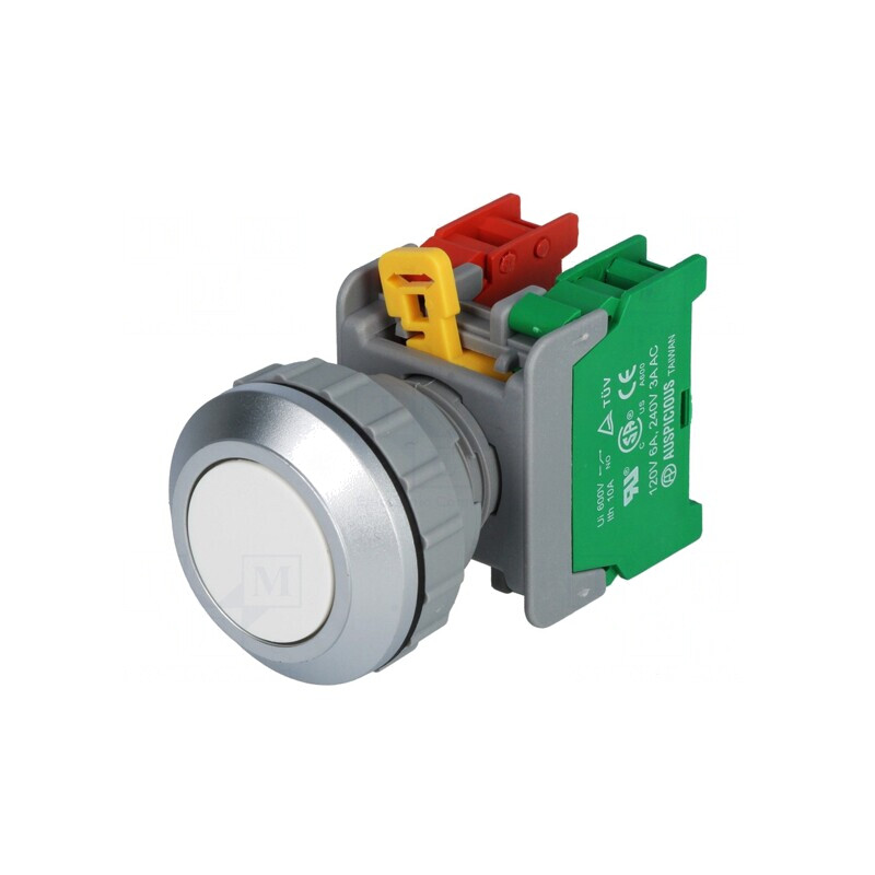 Comutator acționat prin apăsare 30mm 1 NC NO | Electronic-mag.ro | Componente Electronice Comutator acționat prin apăsare 30mm 1 NC NO | Electronic-mag.ro | Componente Electronice