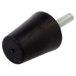 Picioruș Vibro-Absorbant 43mm Duritate Shore 55 1523N | Electronic-mag.ro | Componente Electronice