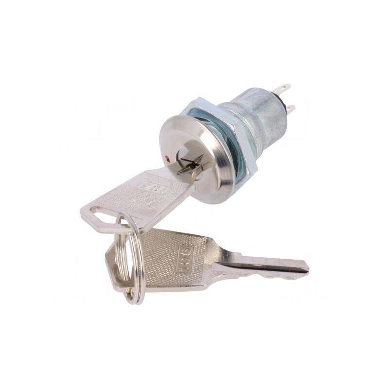Întrerupător cu Cheie SPST 90° 2 Pini | Electronic-mag.ro | Componente Electronice Întrerupător cu Cheie SPST 90° 2 Pini | Electronic-mag.ro | Componente Electronice