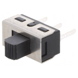 Comutator glisant dublu 2A/250VAC 5A/28VDC ON-ON | Electronic-mag.ro | Componente Electronice