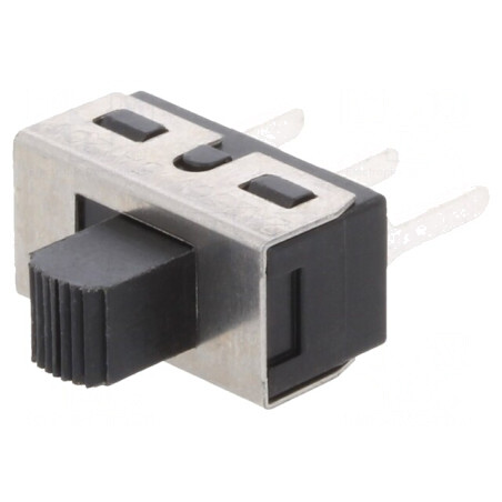 Comutator glisant dublu 2A/250VAC 5A/28VDC ON-ON | Electronic-mag.ro | Componente Electronice