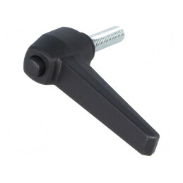 Manetă Franceză Neagră 30mm 73mm | Electronic-mag.ro | Componente Electronice