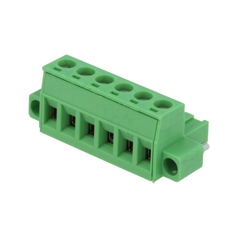 Regletă de Conexiuni Deconectabilă 5,08mm 6 Piste Drept Mufă | Electronic-mag.ro | Componente Electronice