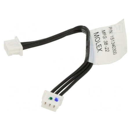 Conector Mamă PicoBlade™ 3 Pin cu Cabluri (x2) | Electronic-mag.ro | Componente Electronice