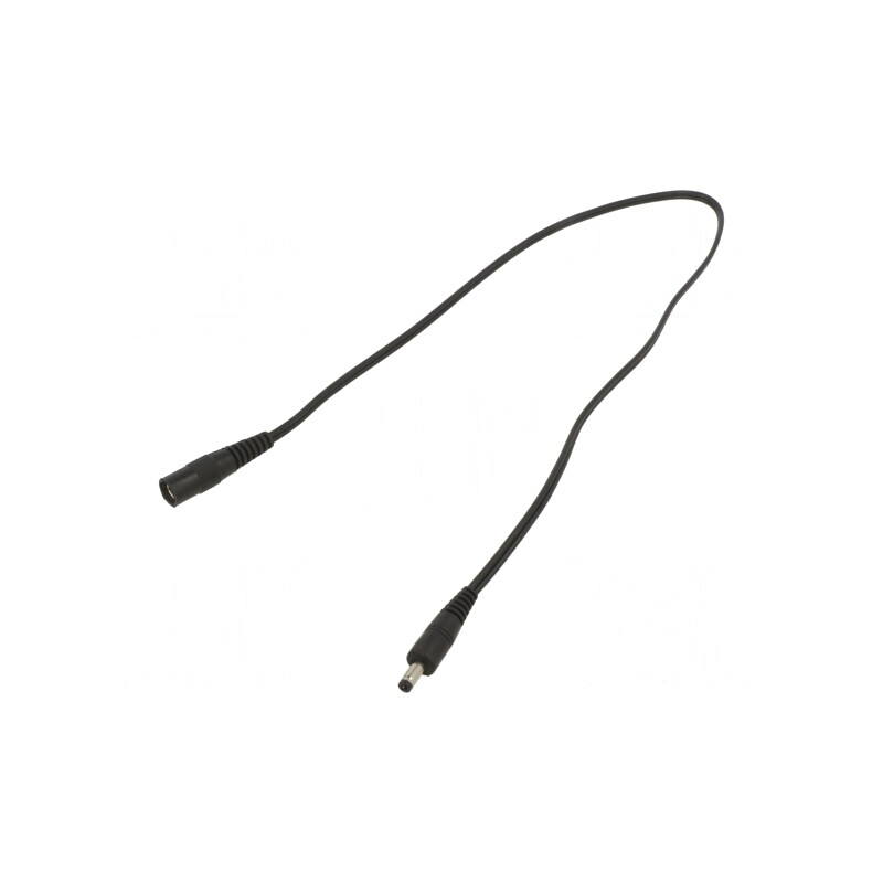 Cablu Alimentare DC 5,5/2,1 la 4,0/1,7 Negru | Electronic-mag.ro | Componente Electronice