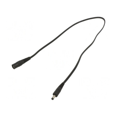 Cablu Alimentare DC 5,5/2,1 la 4,0/1,7 Negru | Electronic-mag.ro | Componente Electronice