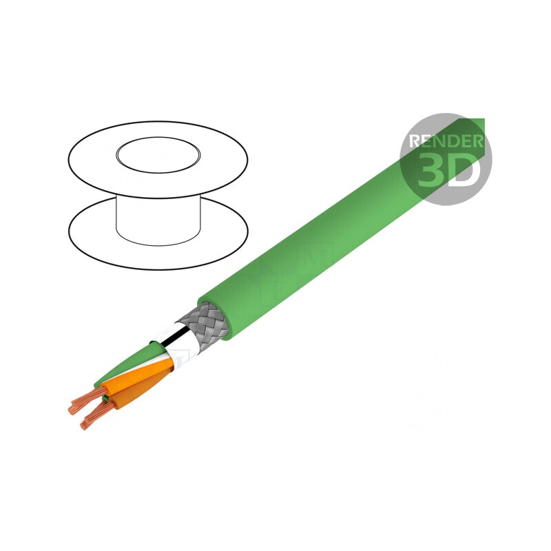 Cablu de Date ETHERLINE® Cat.5e 1x4x26AWG | Electronic-mag.ro | Componente Electronice