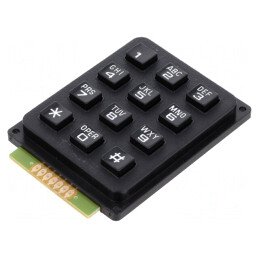 Tastatură 12 butoane 20mA | Electronic-mag.ro | Componente Electronice