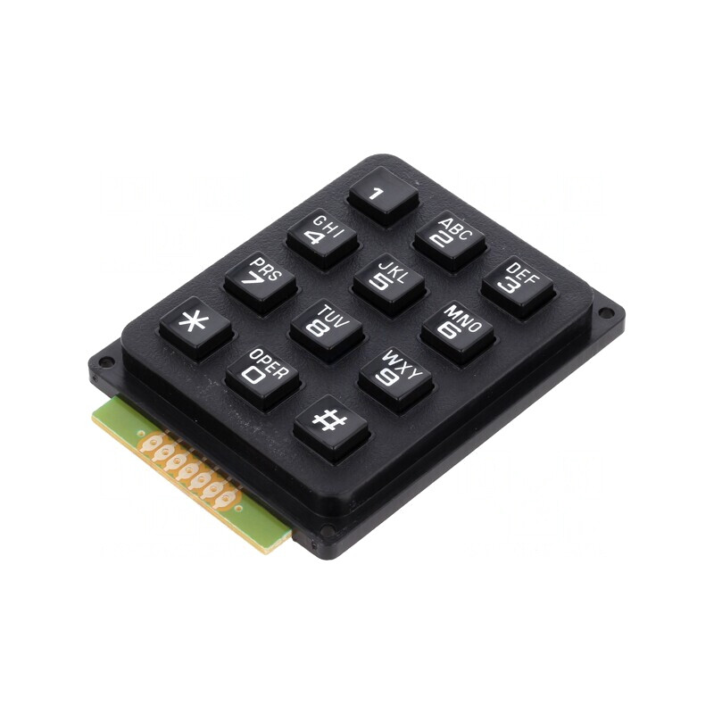 Tastatură 12 butoane 20mA | Electronic-mag.ro | Componente Electronice Tastatură 12 butoane 20mA | Electronic-mag.ro | Componente Electronice