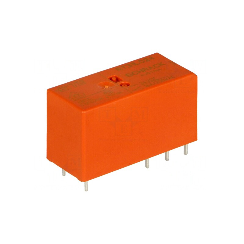 Releu electromagnetic SPDT 24VDC 16A | Electronic-mag.ro | Componente Electronice