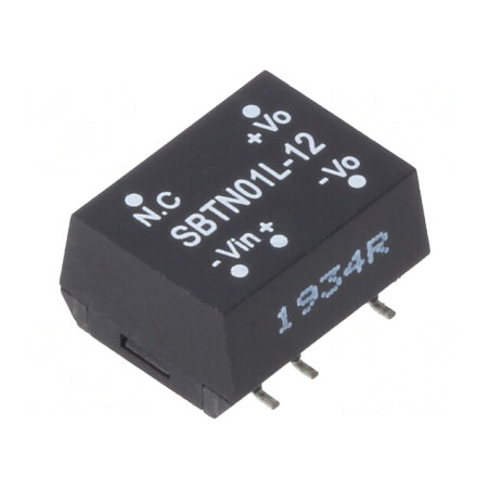 Convertor DC/DC 1W 5V la 12V 84mA | Electronic-mag.ro | Componente Electronice