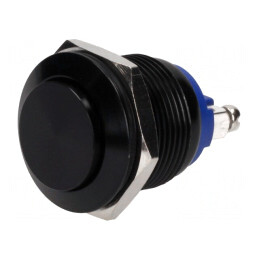 Comutator Anti-Vandalism IP65 Ø19mm 2A 36V | Electronic-mag.ro | Componente Electronice