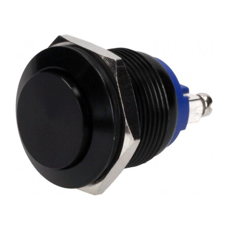 Comutator Anti-Vandalism IP65 Ø19mm 2A 36V | Electronic-mag.ro | Componente Electronice