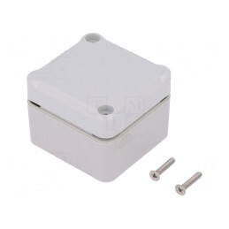 Carcasă Universală 49mm x 51mm x 36mm cu Bucșă din Alamă | Electronic-mag.ro | Componente Electronice