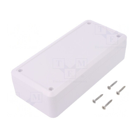 Carcasă Universală ABS Albă 89x189x50mm | Electronic-mag.ro | Componente Electronice