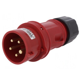'Conector Alimentare Trifazat 16A 380/415V Mufă Tată' | Electronic-mag.ro | Componente Electronice
