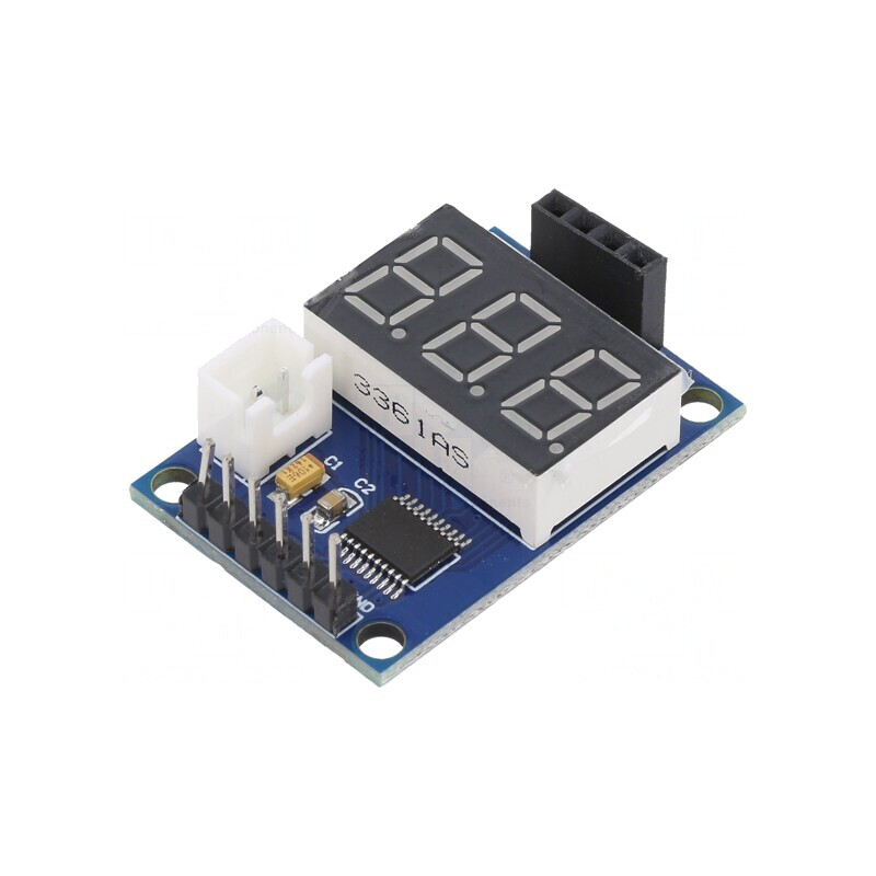 Modul Tester 5VDC HC-SR04 24,5x35,1mm | Electronic-mag.ro | Componente Electronice