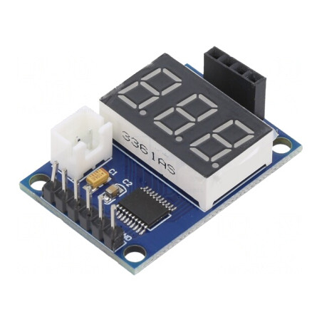 Modul Tester 5VDC HC-SR04 24,5x35,1mm | Electronic-mag.ro | Componente Electronice