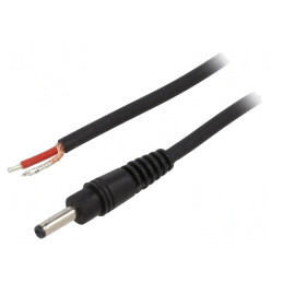 Cablu Electric 1x1mm2 DC Negru 1,5m | Electronic-mag.ro | Componente Electronice