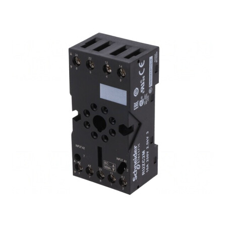 Stativ PIN 8 pentru șină DIN | Electronic-mag.ro | Componente Electronice
