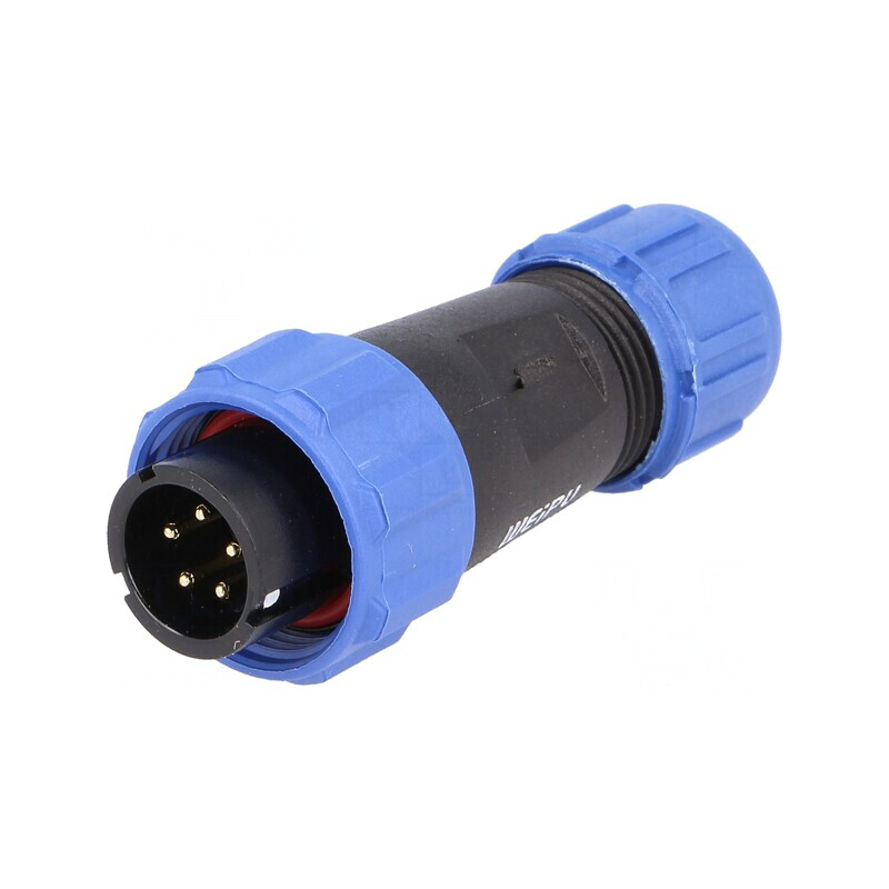 Mufă SP13 Tată 5 PIN IP68 5A Lipire pe Cablu 180V | Electronic-mag.ro | Componente Electronice Mufă SP13 Tată 5 PIN IP68 5A Lipire pe Cablu 180V | Electronic-mag.ro | Componente Electronice