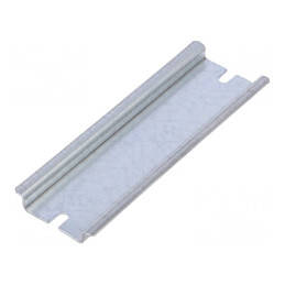 Şină DIN Oţel Zincat 35x100mm | Electronic-mag.ro | Componente Electronice