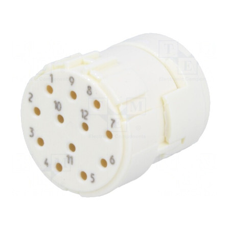 Conector M23 12PIN Mamă Crimpat 200V | Electronic-mag.ro | Componente Electronice