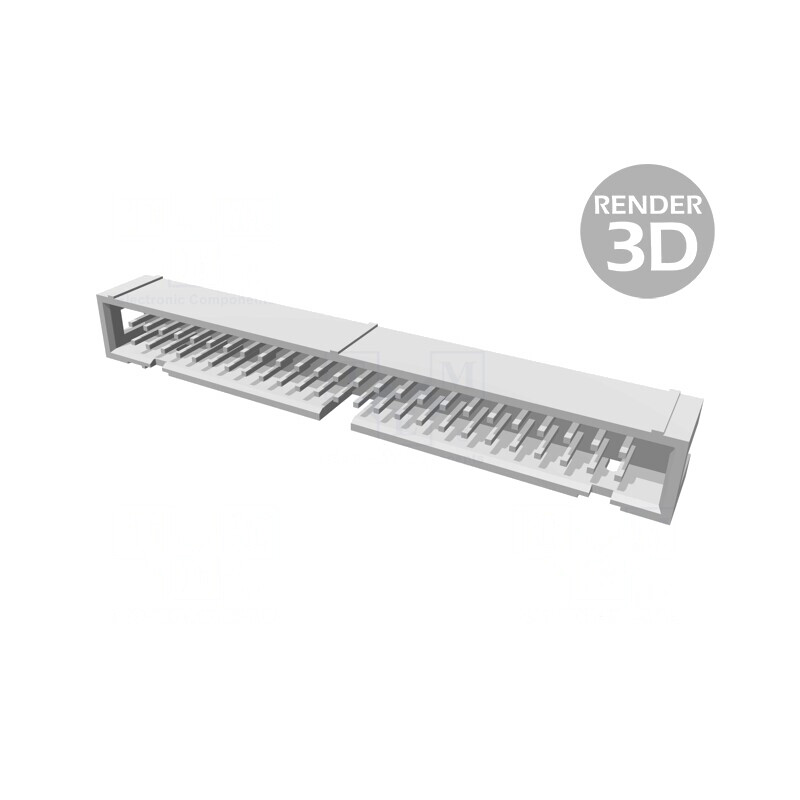 Soclu IDC THT 50 pini 1,27mm 2,54mm | Electronic-mag.ro | Componente Electronice Soclu IDC THT 50 pini 1,27mm 2,54mm | Electronic-mag.ro | Componente Electronice