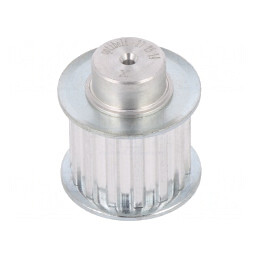 Roată de curea T5 16mm aluminiu | Electronic-mag.ro | Componente Electronice