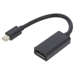 Adaptor DisplayPort 1.2 0,15m Negru | Electronic-mag.ro | Componente Electronice