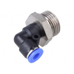 Racord Push-in Unghi PBT G 1/2 15bar | Electronic-mag.ro | Componente Electronice