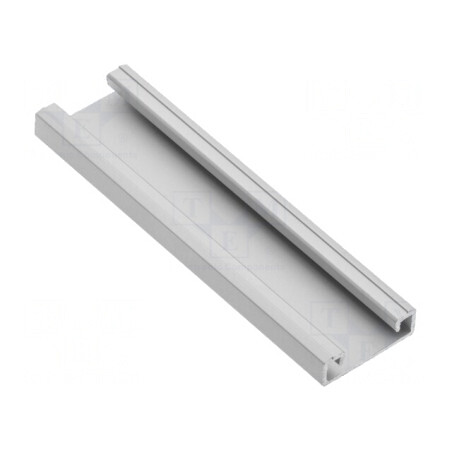 Profil Aluminiu Argintiu 1m pentru Module LED de Suprafață | Electronic-mag.ro | Componente Electronice