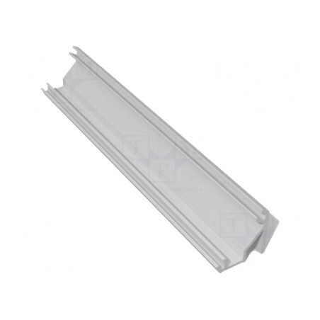 Profil Aluminiu în Unghi pentru Module LED 1m Argintiu | Electronic-mag.ro | Componente Electronice
