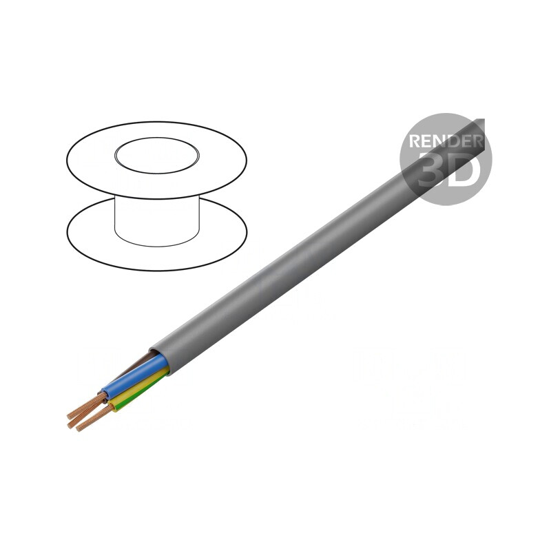Cablu Electric JB-750 HMH 3G2,5mm2 Cupru Gri | Electronic-mag.ro | Componente Electronice Cablu Electric JB-750 HMH 3G2,5mm2 Cupru Gri | Electronic-mag.ro | Componente Electronice