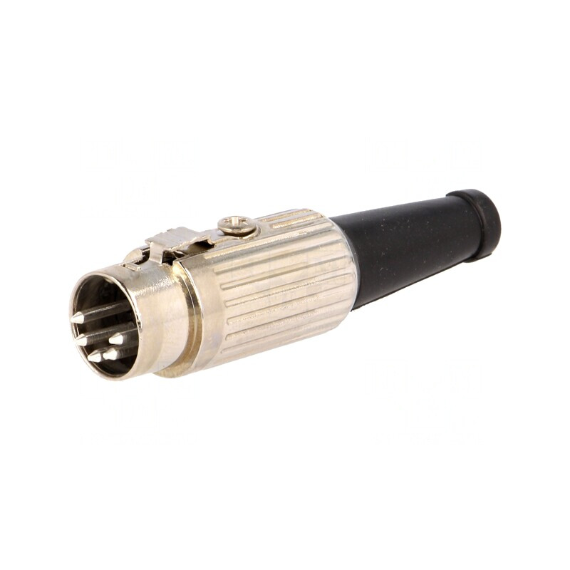 Mufă DIN tată 5 pini 180° cablu 34V | Electronic-mag.ro | Componente Electronice Mufă DIN tată 5 pini 180° cablu 34V | Electronic-mag.ro | Componente Electronice