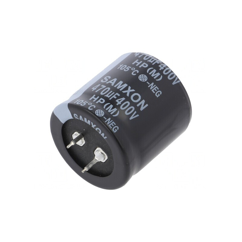 Condensator Electrolitic SNAP-IN 470uF 400VDC 35x40mm | Electronic-mag.ro | Componente Electronice