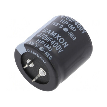 Condensator Electrolitic SNAP-IN 470uF 400VDC 35x40mm | Electronic-mag.ro | Componente Electronice