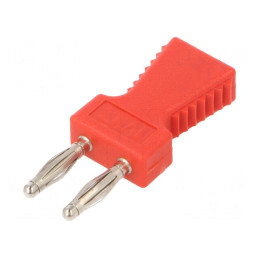 Conector Punte Banană 2mm 10A Roșu 60VDC | Electronic-mag.ro | Componente Electronice