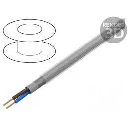 Cablu Y-CY-OB Ecranat PVC 300V/500V | Electronic-mag.ro | Componente Electronice