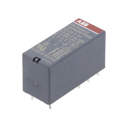 Releu Electromagnetic DPDT 24VAC 8A 250VAC PCB | Electronic-mag.ro | Componente Electronice