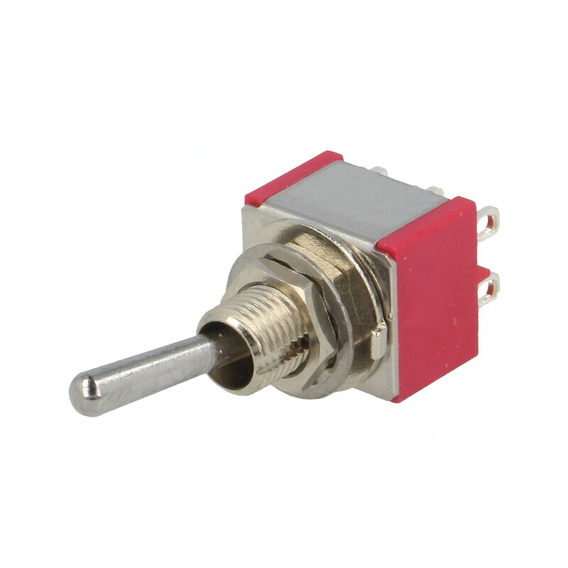 Comutator Basculant DPDT ON-(ON) 5A 125VAC 28VDC | Electronic-mag.ro | Componente Electronice