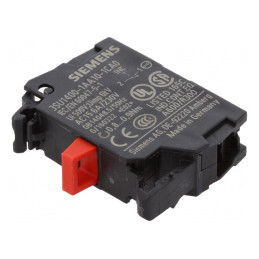 Element de Contact 22mm 3SU1.5 Term: Cleme cu Șurub | Electronic-mag.ro | Componente Electronice