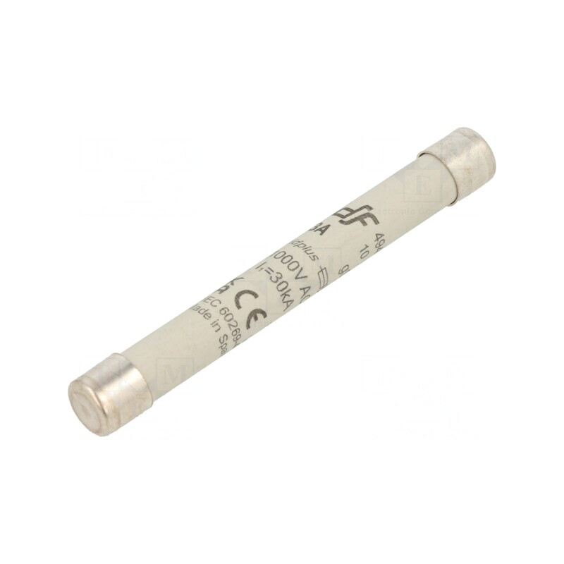 Siguranță Ceramică gS 3A 1kVAC Industrială 10x85mm | Electronic-mag.ro | Componente Electronice