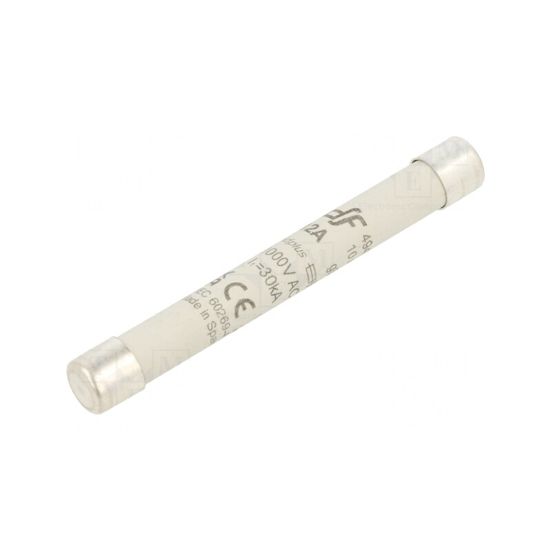 Siguranță ceramică industrială 12A 1kVAC 10x85mm | Electronic-mag.ro | Componente Electronice
