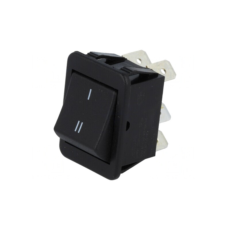 Comutator Basculant DPDT 2 Pozitii ON-ON 16A/250VAC 20A/28VDC Negru | Electronic-mag.ro | Componente Electronice Comutator Basculant DPDT 2 Pozitii ON-ON 16A/250VAC 20A/28VDC Negru | Electronic-mag.ro | Componente Electronice