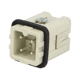 Conector HDC 4P 10A | Electronic-mag.ro | Componente Electronice