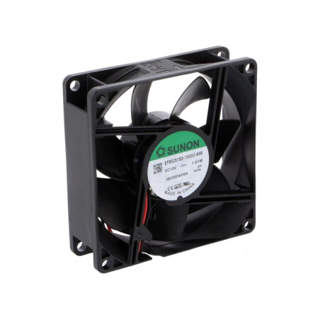 Ventilator axial DC 12V 80x80x25mm | Electronic-mag.ro | Componente Electronice