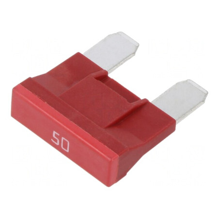 Siguranță Auto 50A 58VDC 30mm MAXI | Electronic-mag.ro | Componente Electronice