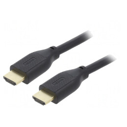Cablu HDMI 2.1 Negru 2m | Electronic-mag.ro | Componente Electronice